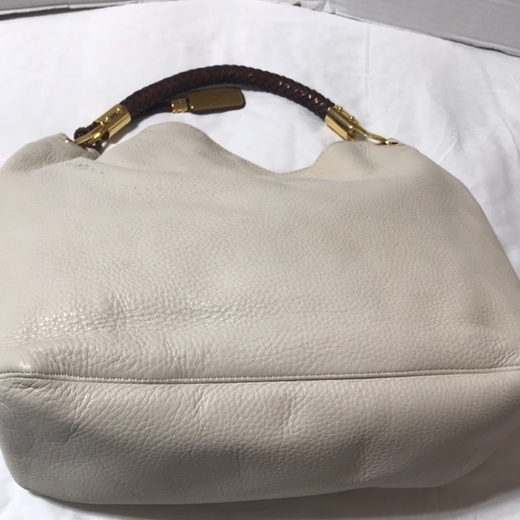 Michael kors Skorpios pebble leather with braided strap. EUC - Picture 8 of 13